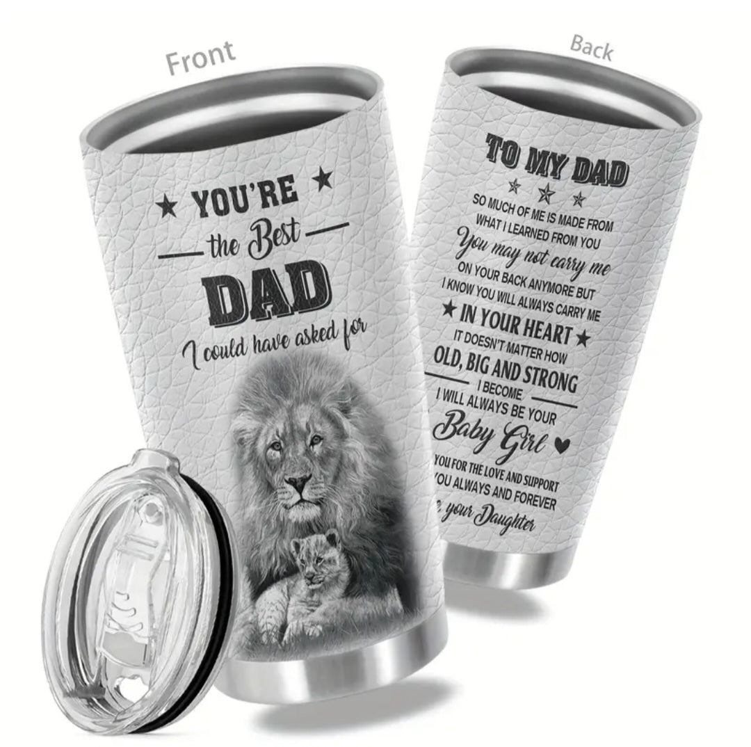 Tumbler Best dad from your Daughter