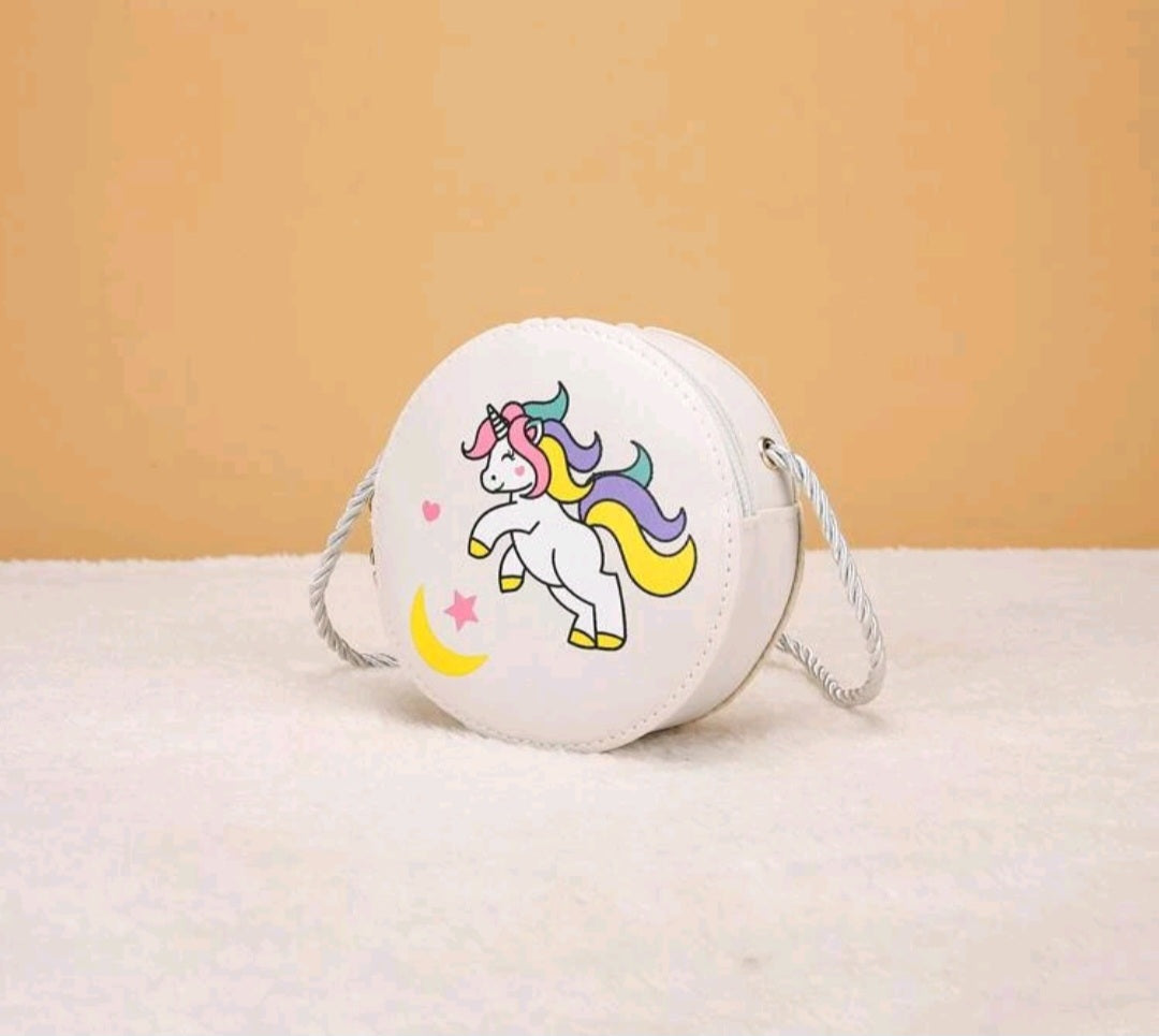 Shoulder bag Unicorn white