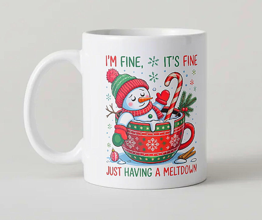 Funny Snowman Mug