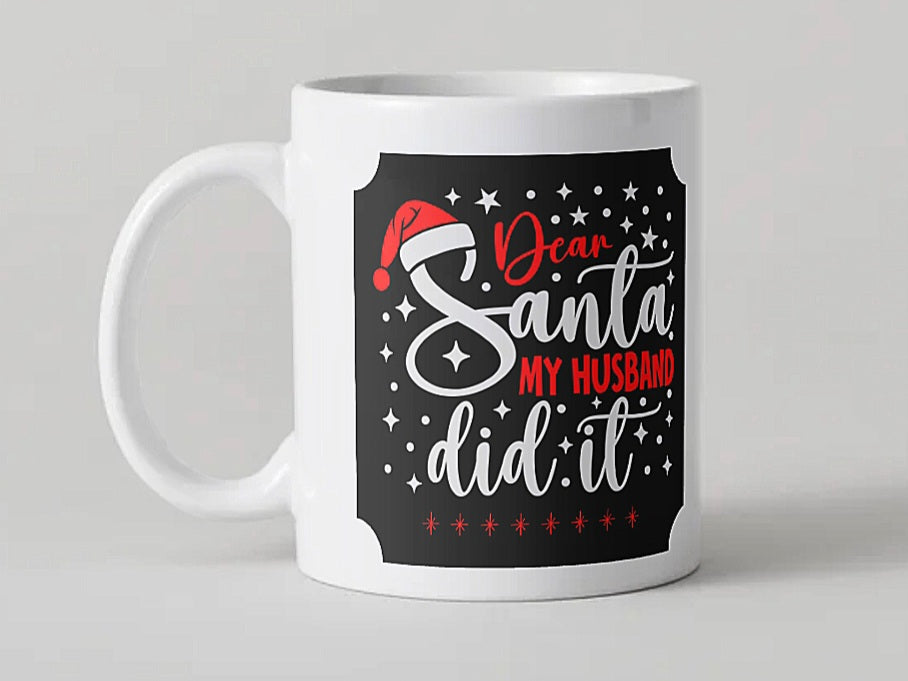 Mug Dear Santa Husband