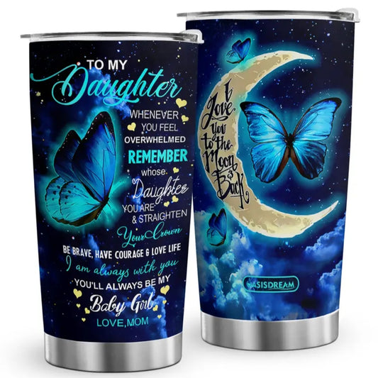 Tumbler - Daughter - Moon and Back