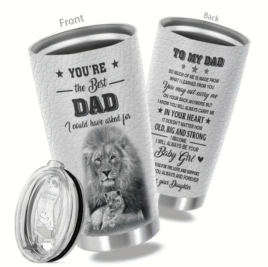 Tumbler Best dad from your Daughter
