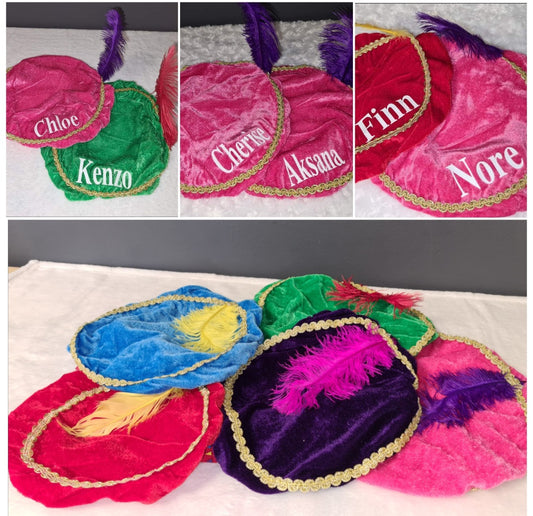 Personalized Sinterklaas helper hat