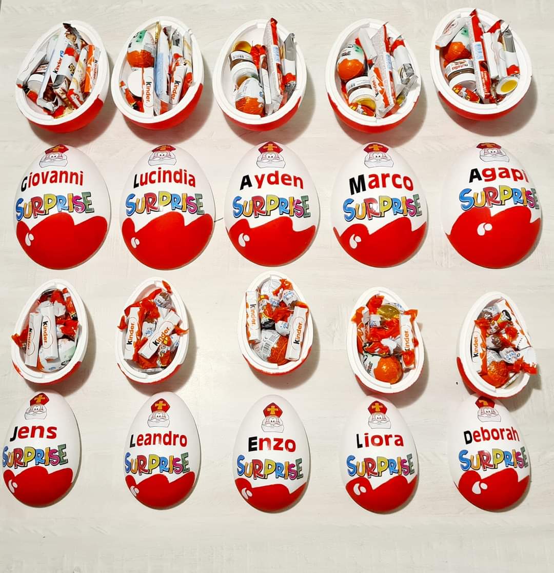 Surprise egg Sinterklaas