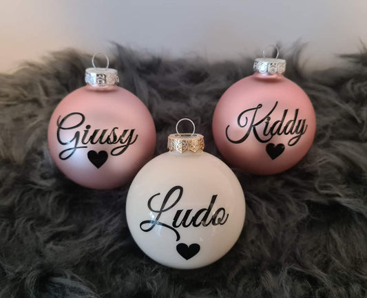 Gepersonaliseerde Kerstbal