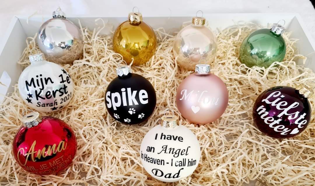 Gepersonaliseerde Kerstbal