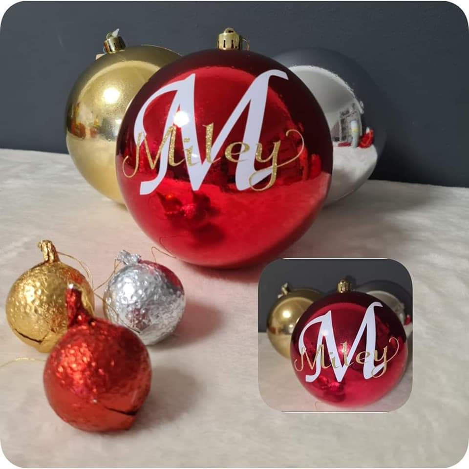 Personalized XXL Christmas Ornament - Christmas tree decoration