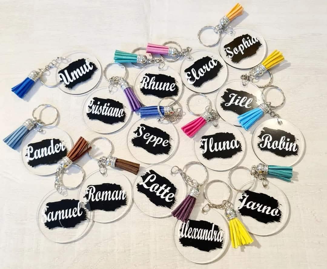 Keychain with name