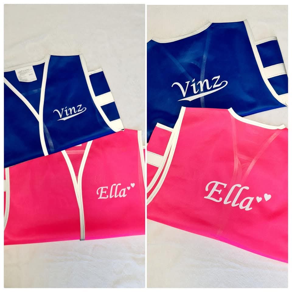 Personalized Fluorescent Vest