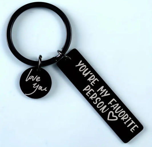 Keychain Favorite Person