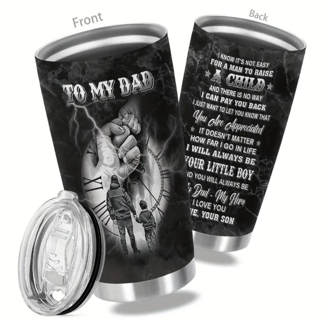 Tumbler Dad - from your Son