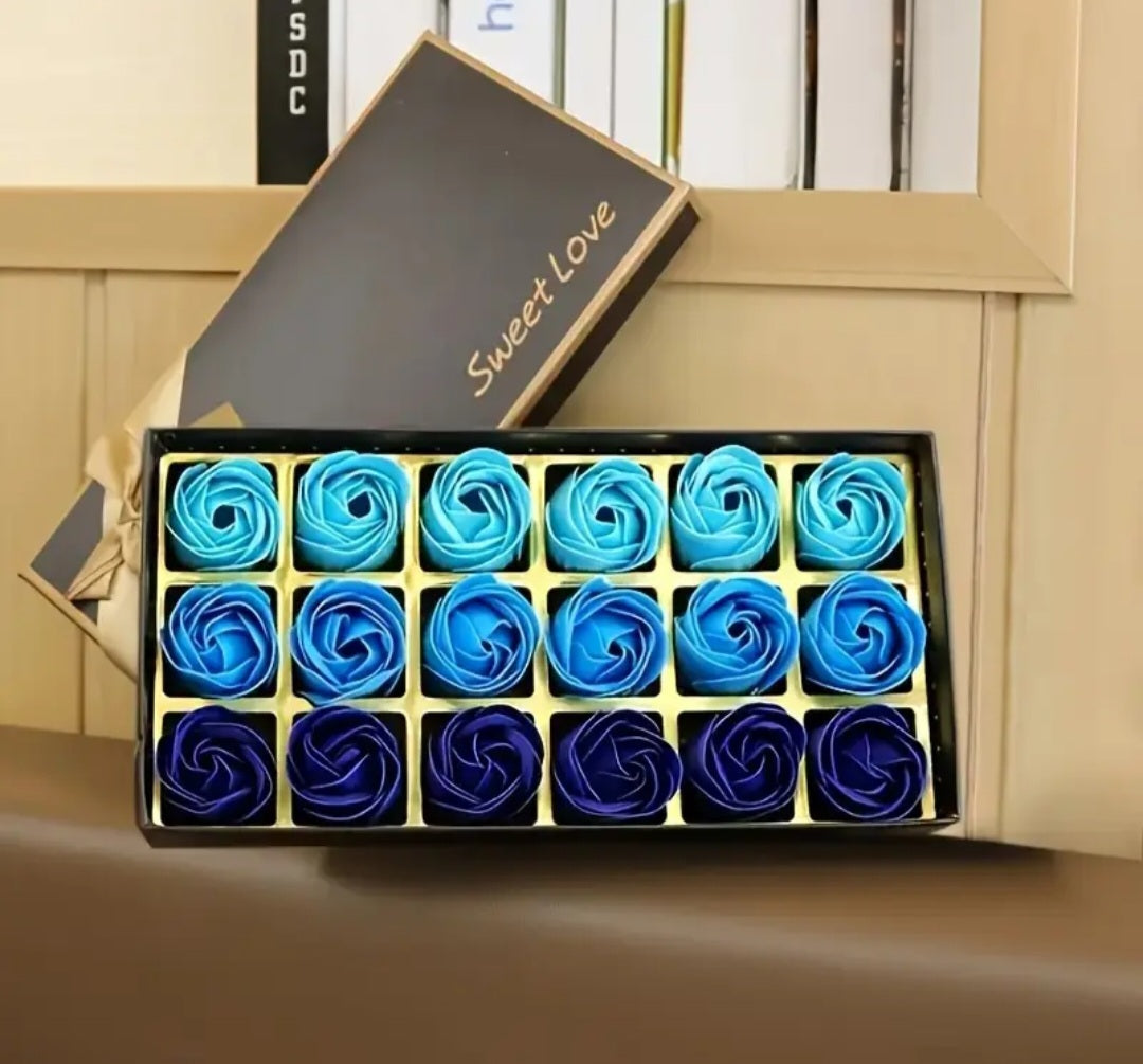 Soap rose gift box