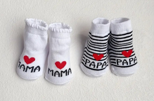 Baby socks, 2 pairs
