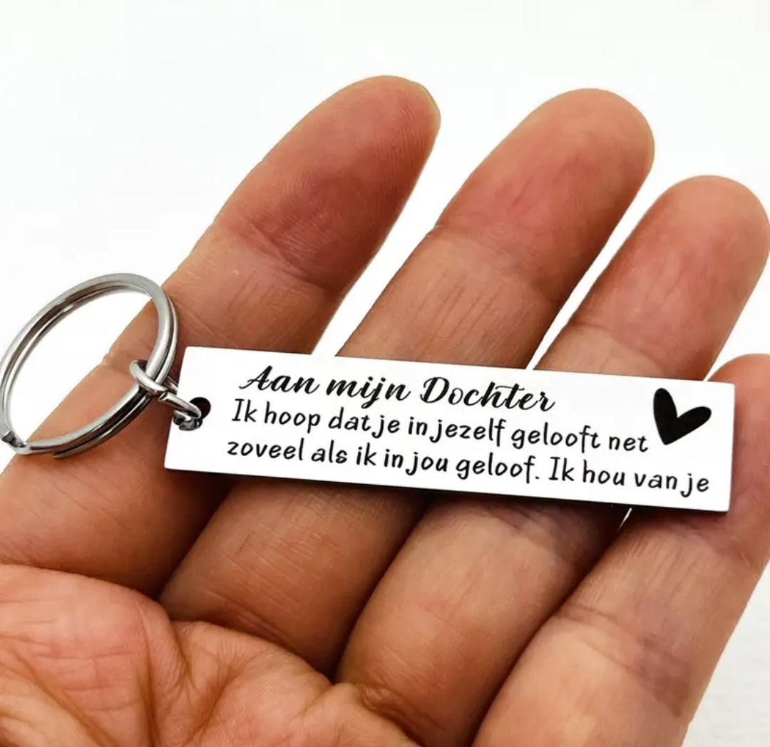 Daughter Keychain