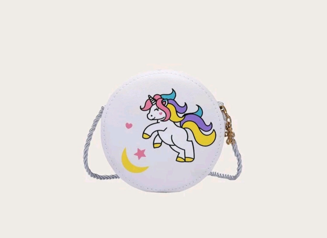 Shoulder bag Unicorn white