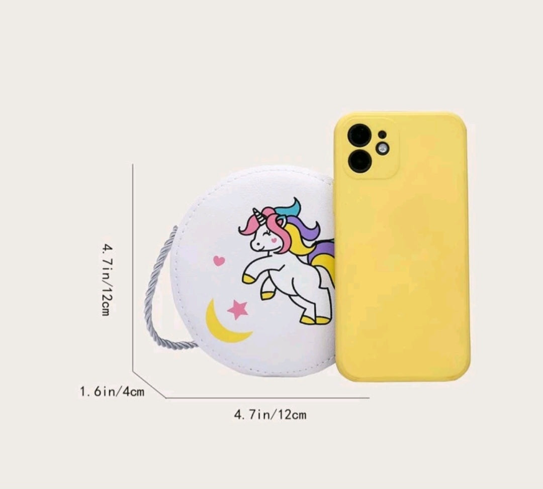 Shoulder bag Unicorn white