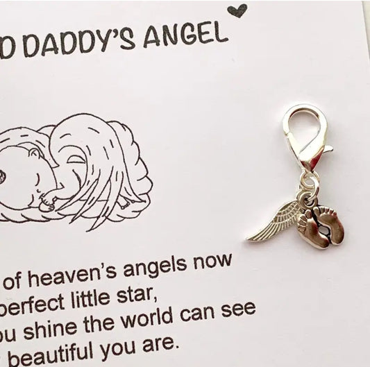Baby angel keychain, 2 pieces