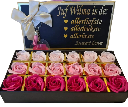 Soap rose gift box