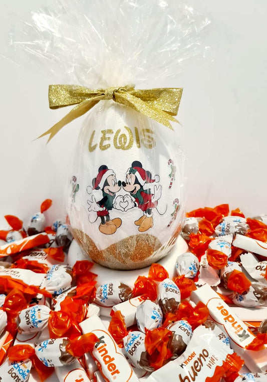 Surprise egg Christmas Mini &amp; Mickey Glitter