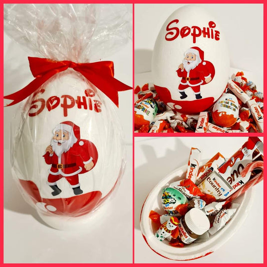 Surprise egg Santa Claus