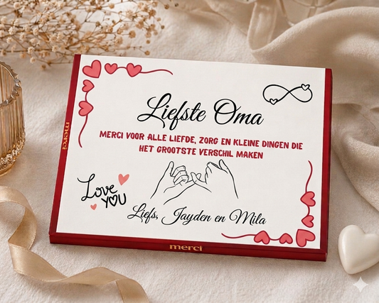 Merci Liefse Oma