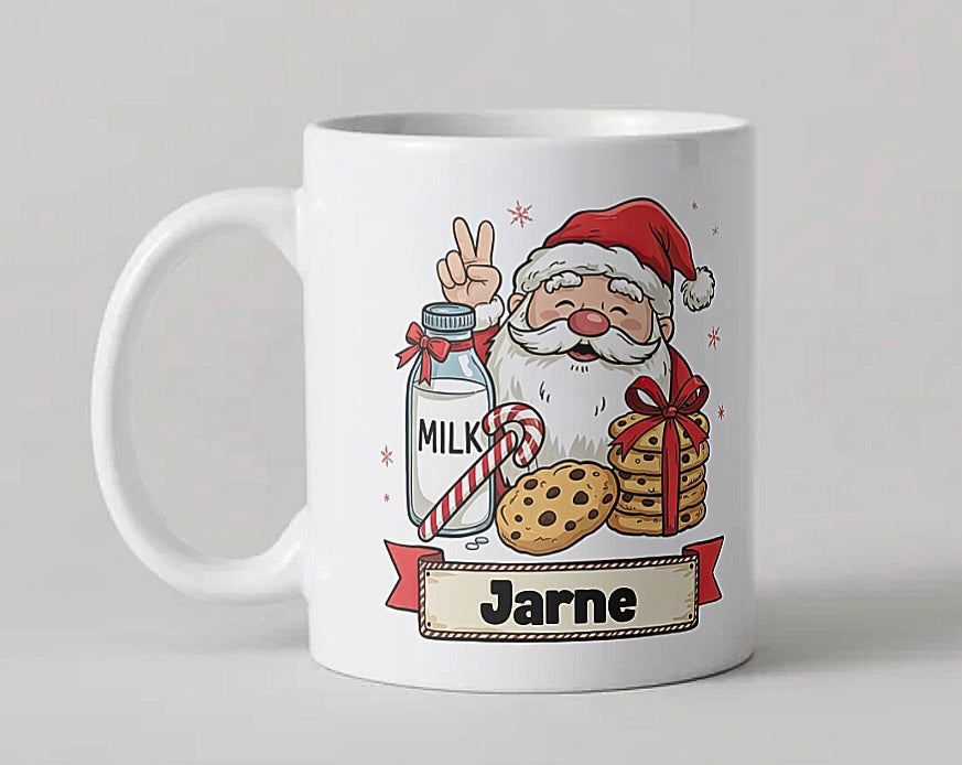 Santa Claus mug with name