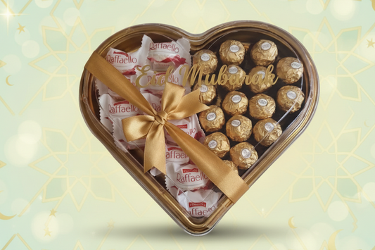 Hartvormige gift Eid Mubarak