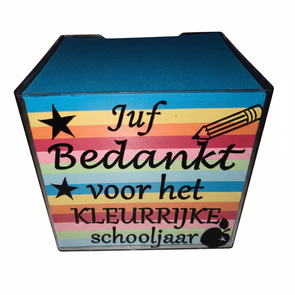 Juf/meester Notitieblok