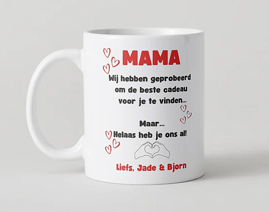 Gepersonaliseerde Giftset Mama
