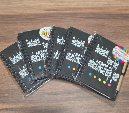 3 in 1 mini notitieboek