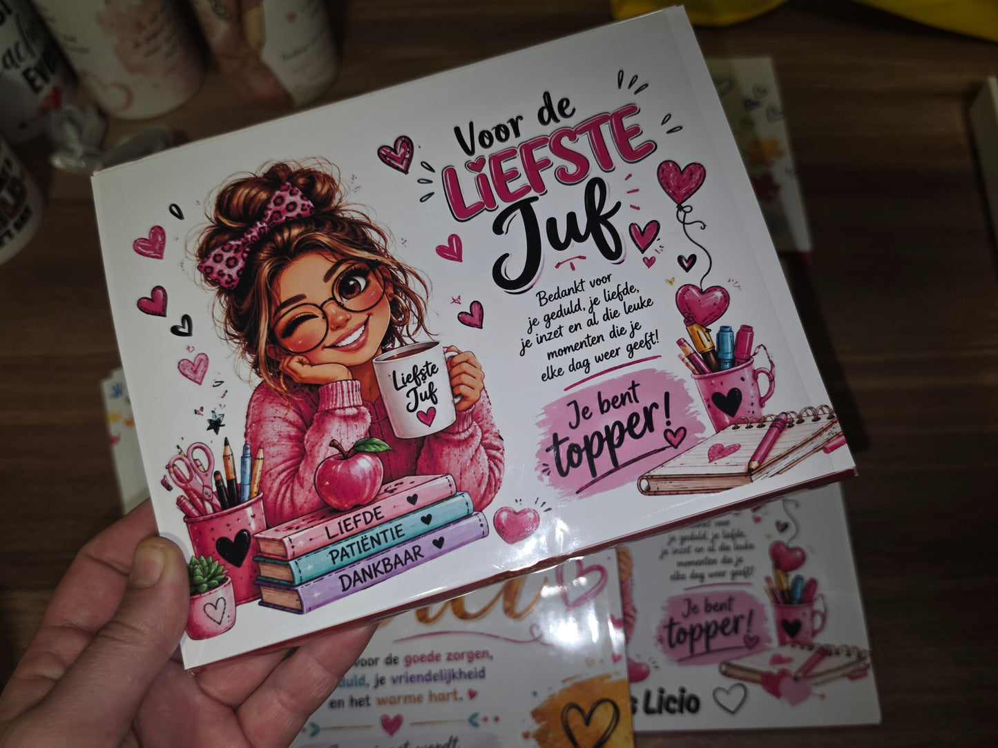 Merci - Liefste juf
