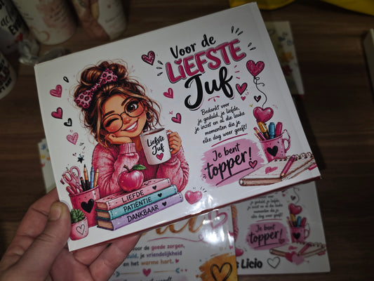 Merci - Liefste juf