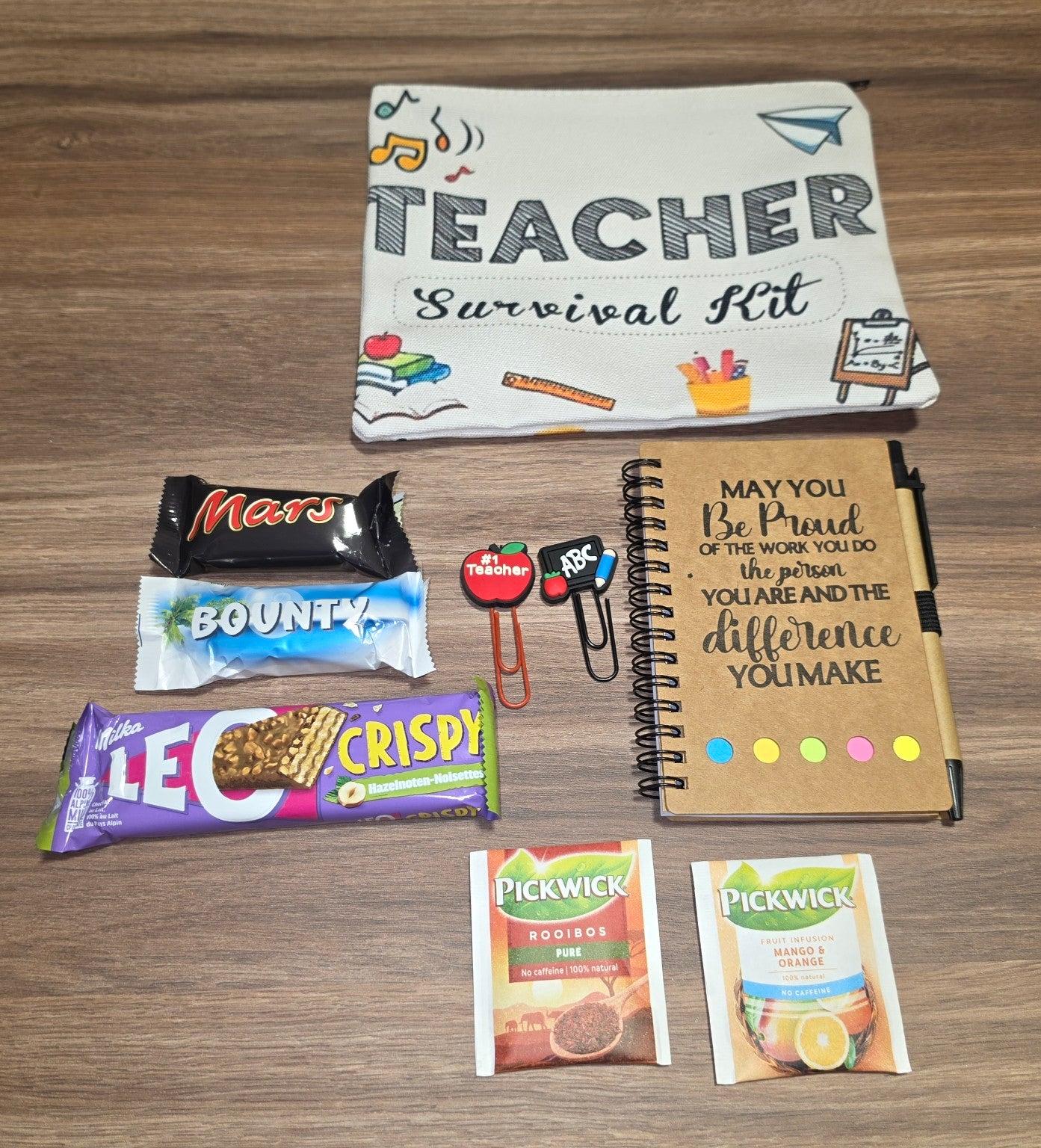 Teacher survival kit (gevuld)