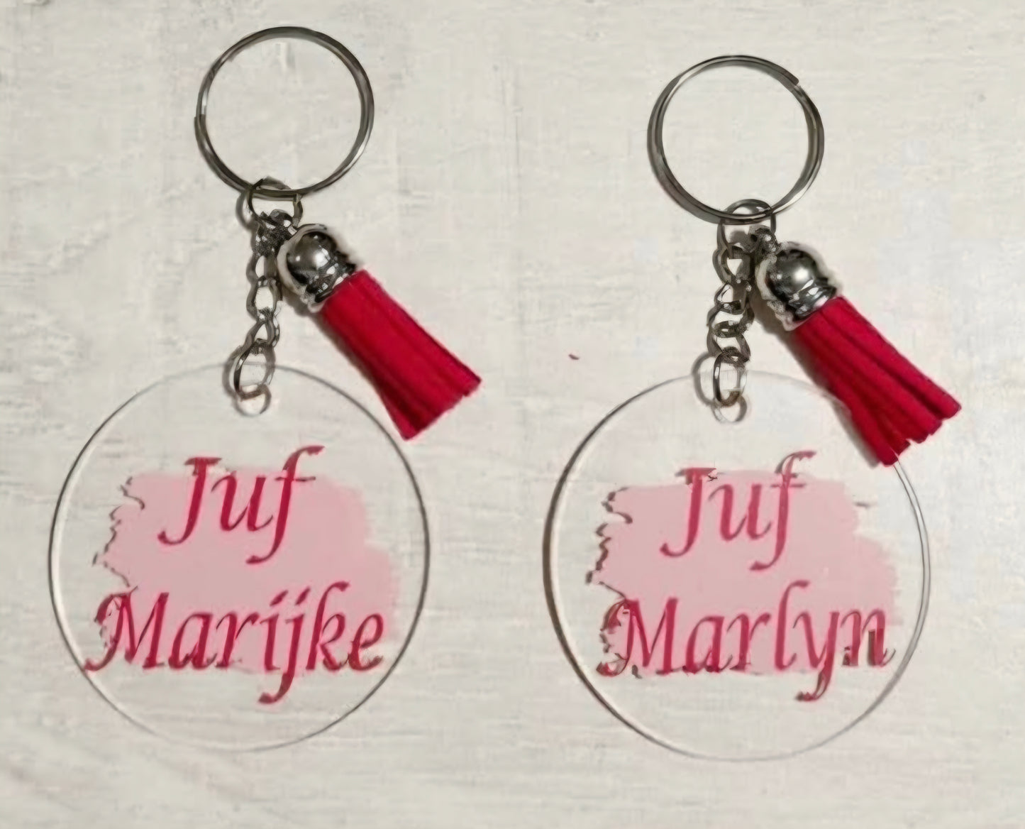 Sleutelhanger met naam