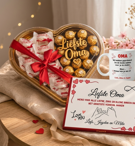 Gepersonaliseerde Giftset Oma