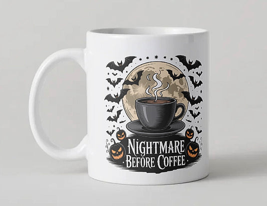 Mug Nightmare before coffee