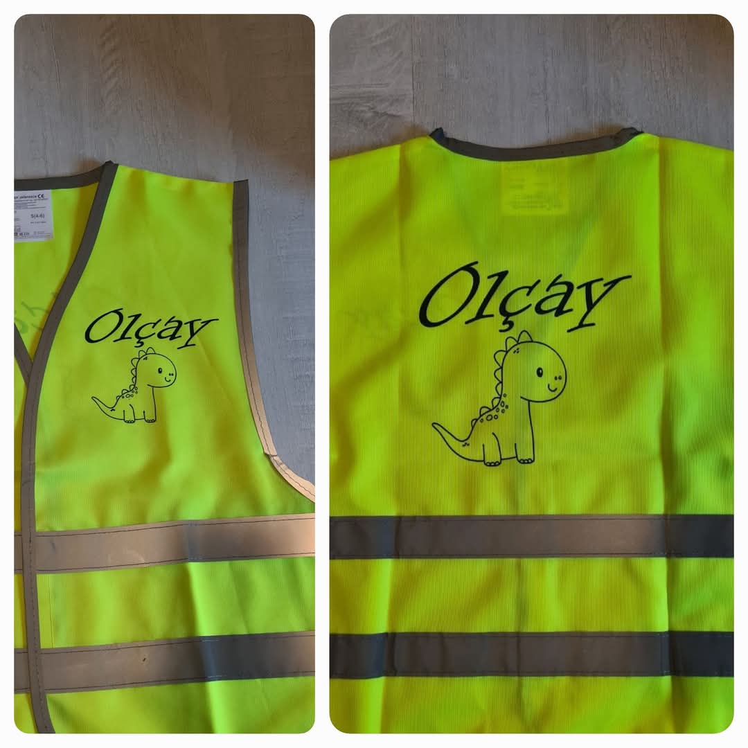 Personalized Fluorescent Vest