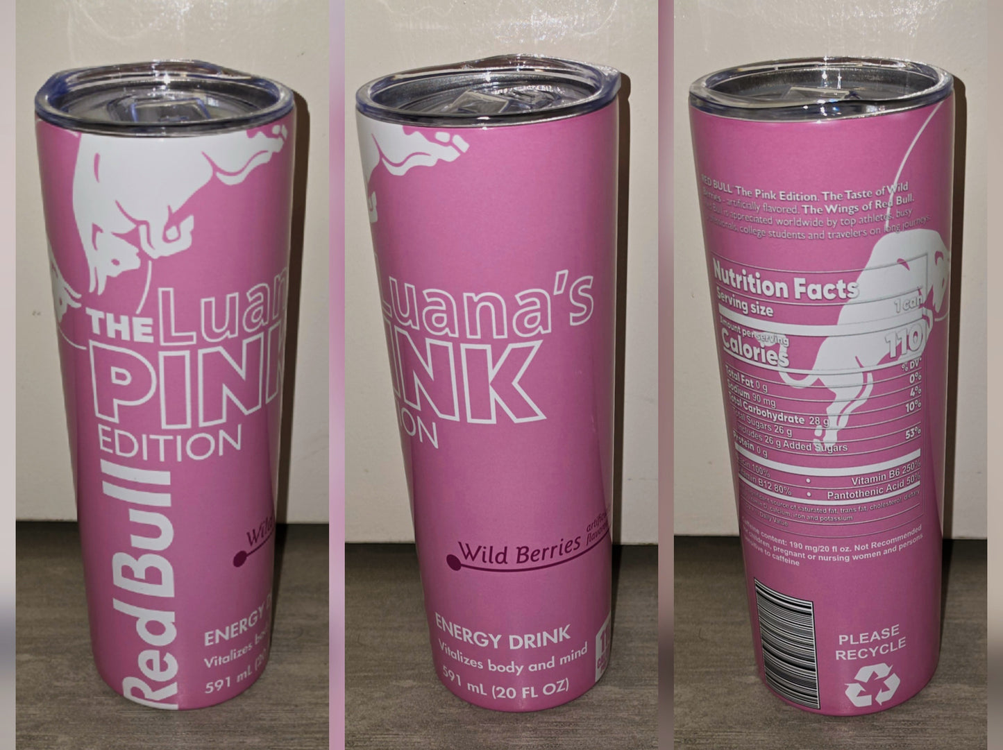 Tumbler - Redbull Pink edition